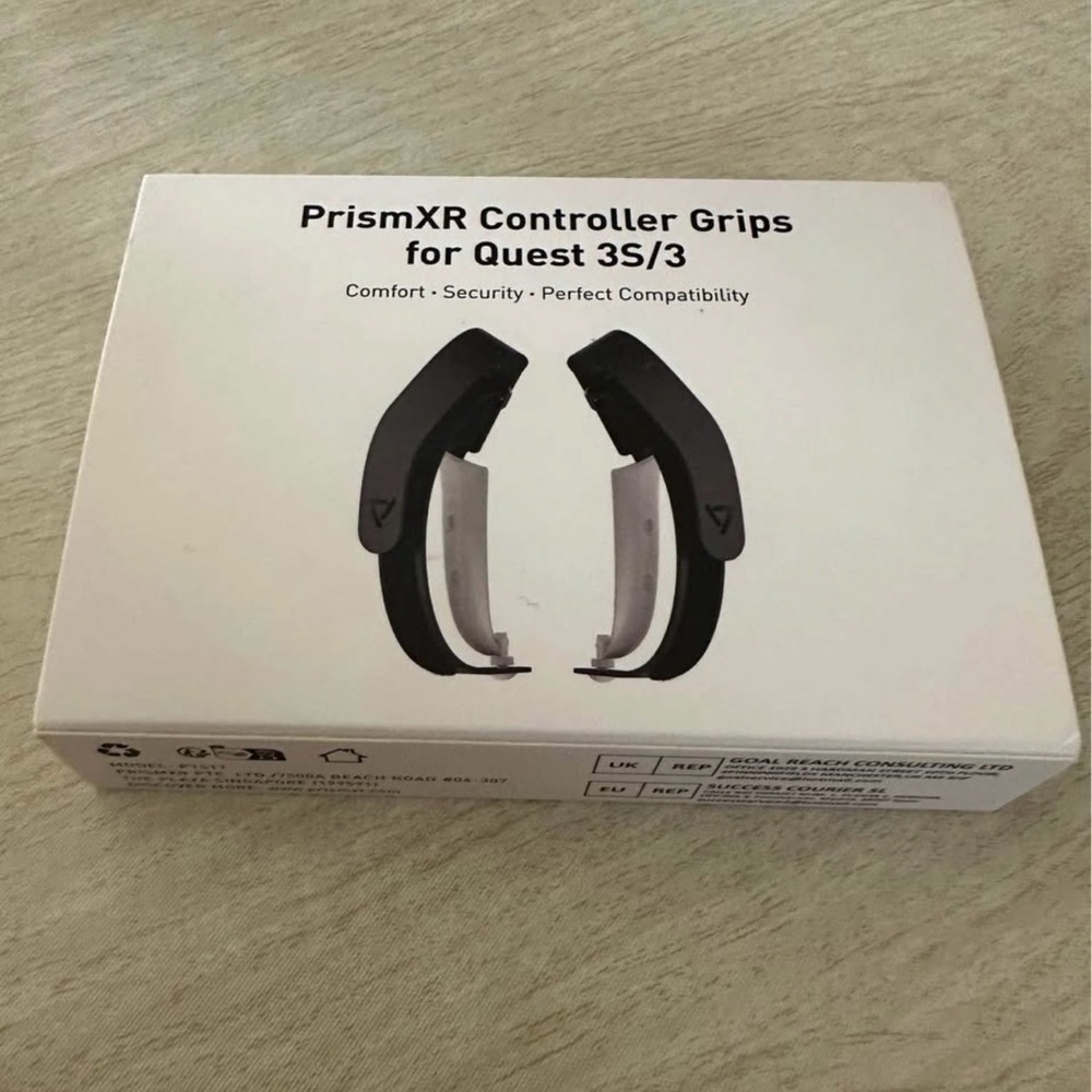 PRISM Black and White Controller Grips